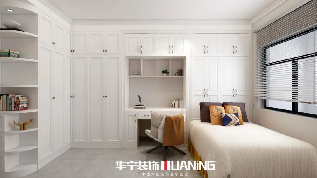 华宁装饰打造日式禅意空间——怡佳花园 130㎡新中风格-81