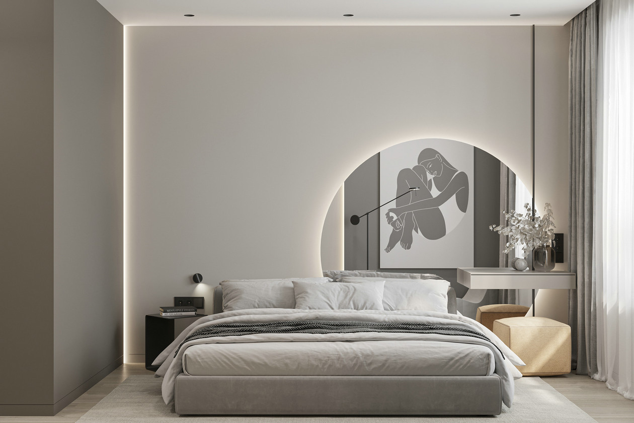 102㎡浅色系住宅设计-8