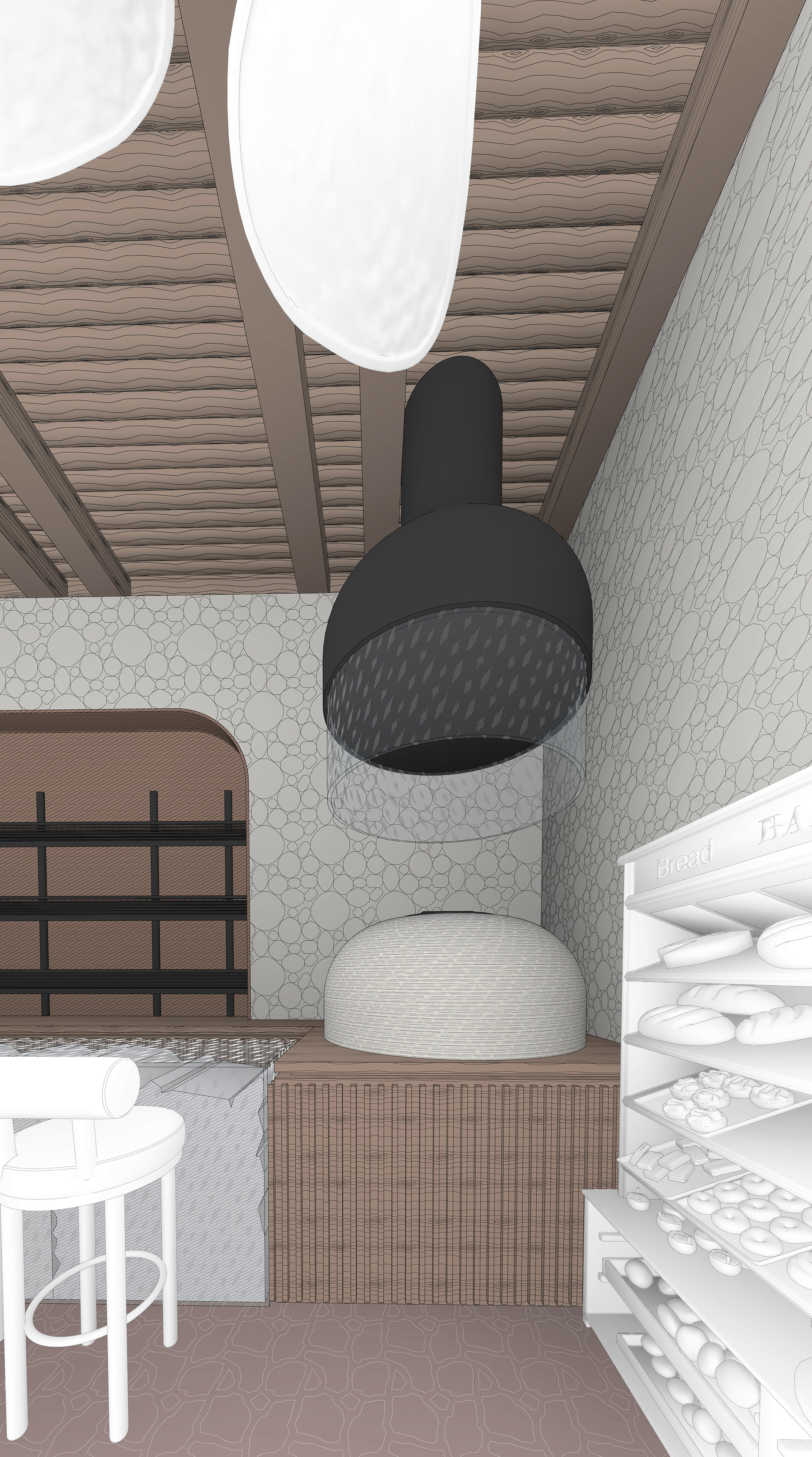乡村·面包店丨沙特阿拉伯丨Dabdoub Studio-25