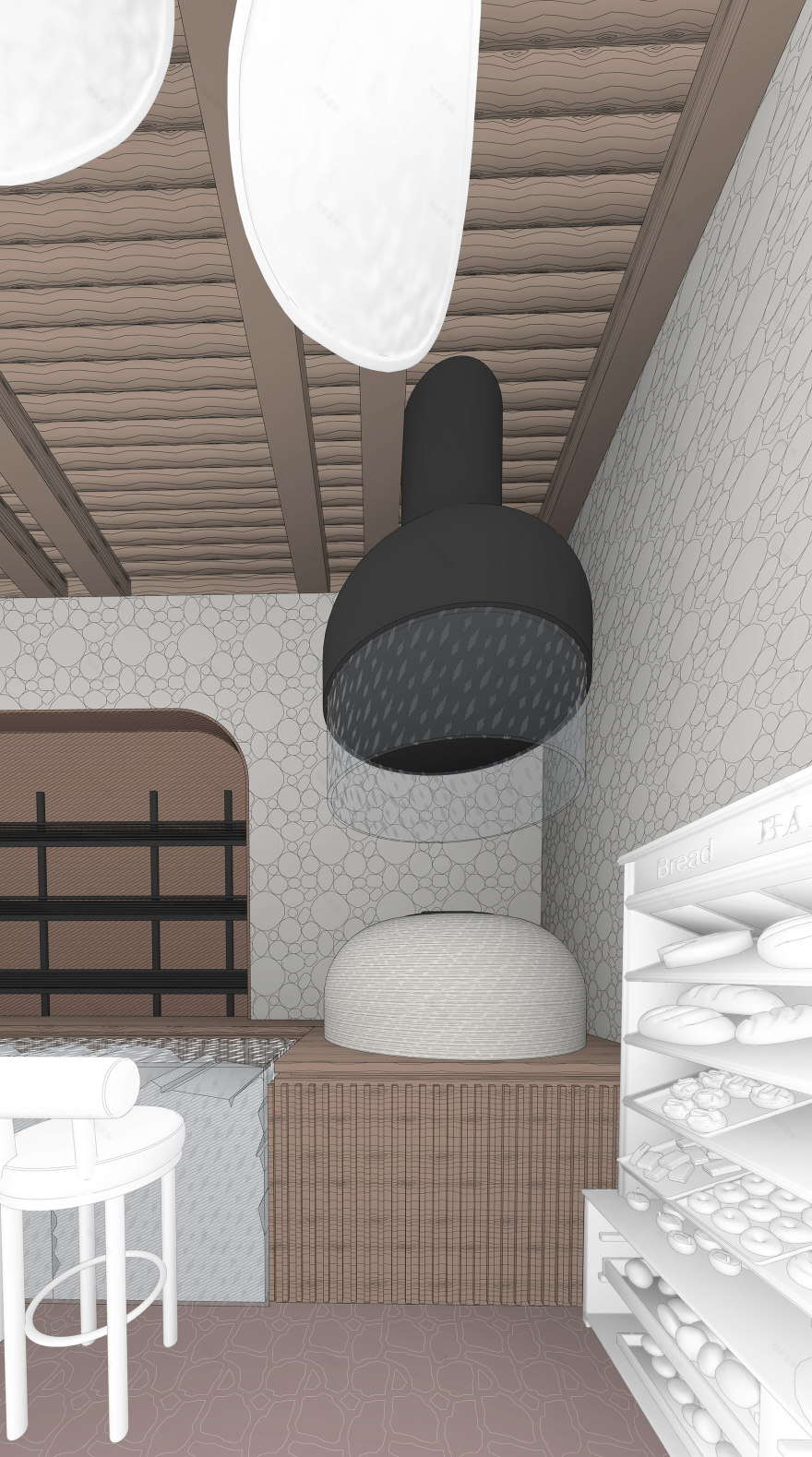 乡村·面包店丨沙特阿拉伯丨Dabdoub Studio-25