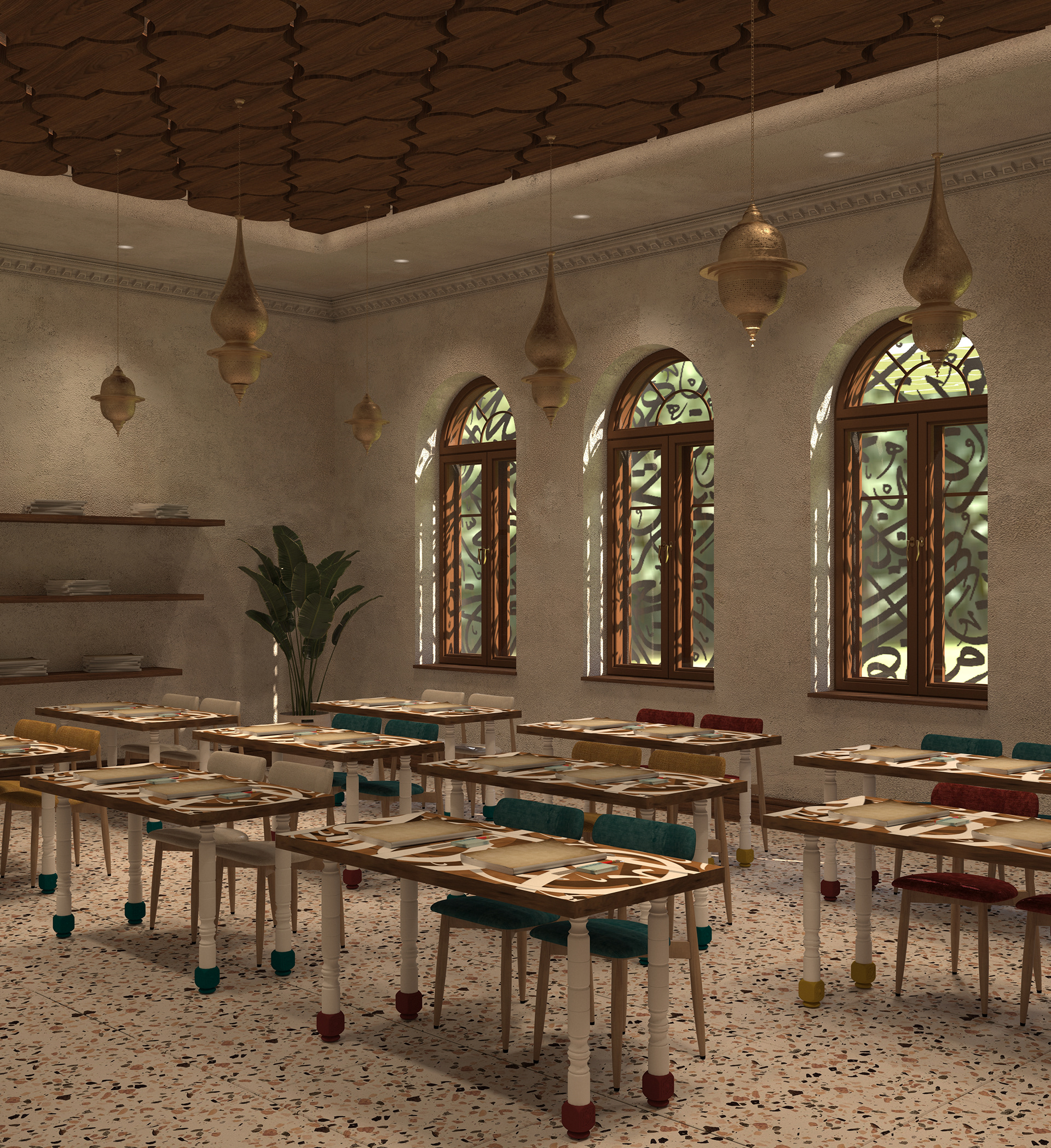 阿拉伯式花纹（工艺美术中心）丨埃及开罗-9