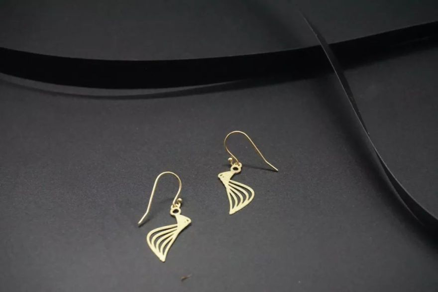 动态舞韵凝固于黄铜耳坠——造么【舞系列】-70