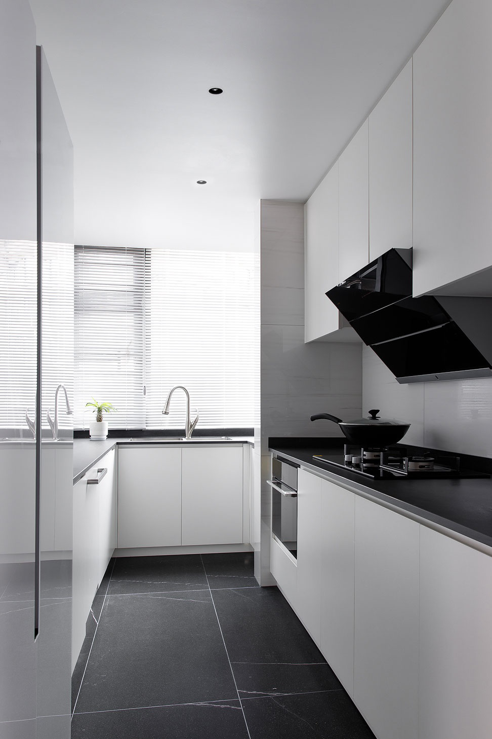 极简黑白,打造轻盈自在的生活空间丨中国淮安丨CX.D 辰夏空间规划-43