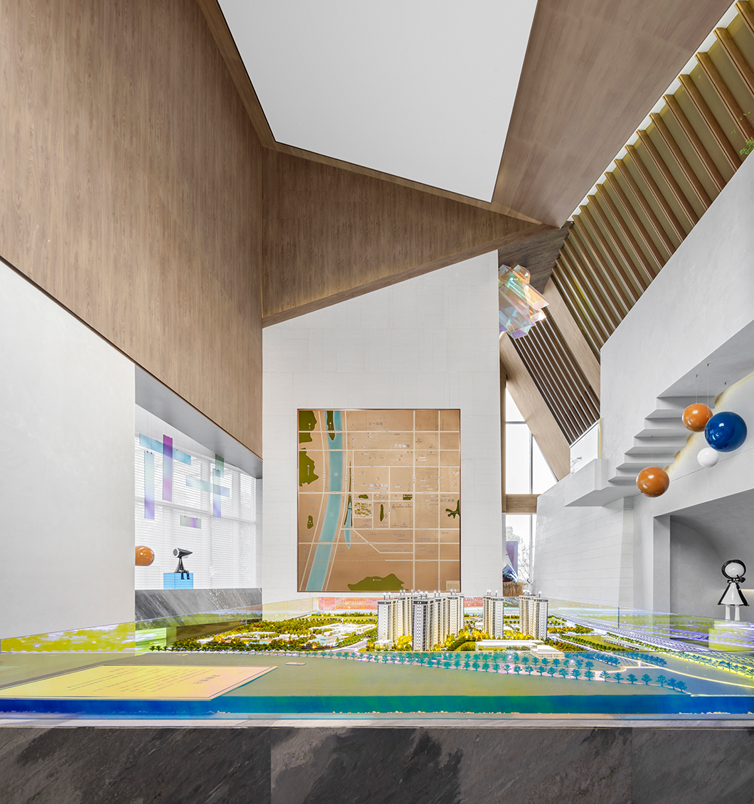 湖南长沙梦想置业江悦和鸣售楼处丨中国长沙丨上海华帛(HIBER)室内设计有限公司-23