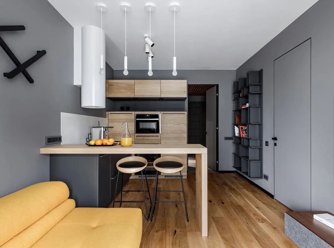 俄罗斯单身公寓设计丨Katya Svanidze-46