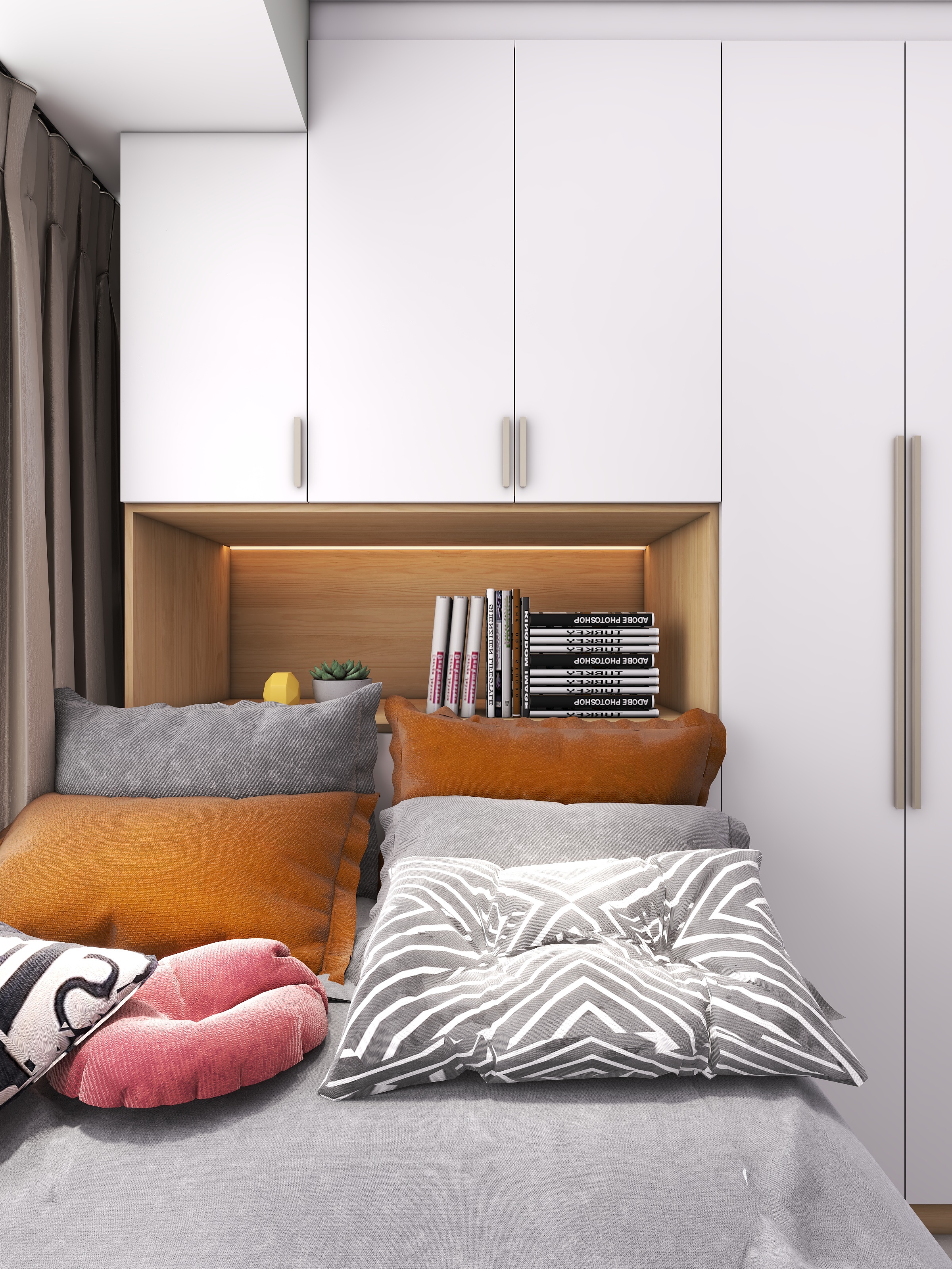 四川成都听湖九园（142平现代简约四居室）-70