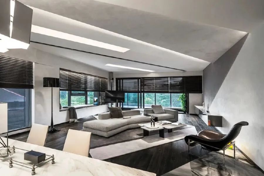 深圳华侨城私宅丨中国深圳丨刘荣禄国际空间设计,甲鼎设计&京典陈设-15