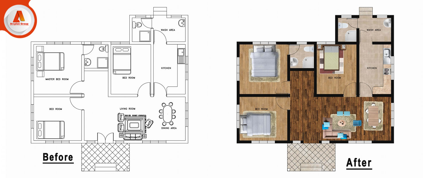 Architecture Photoshop ( Students Projects )-11