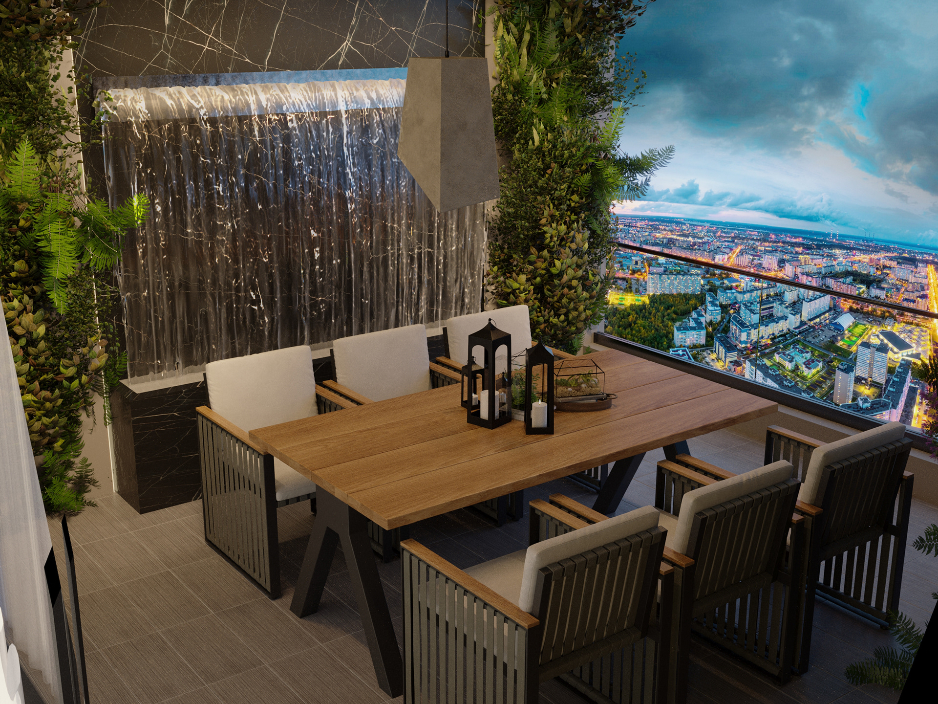 现代私人顶层公寓-23