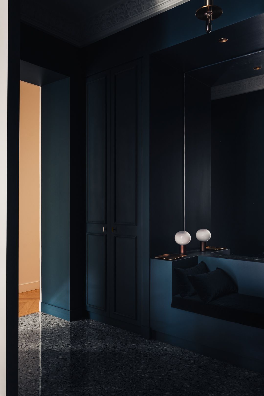 巴黎160平米奥斯曼风格公寓大胆彩色翻新丨法国巴黎丨Supercraft工作室-14