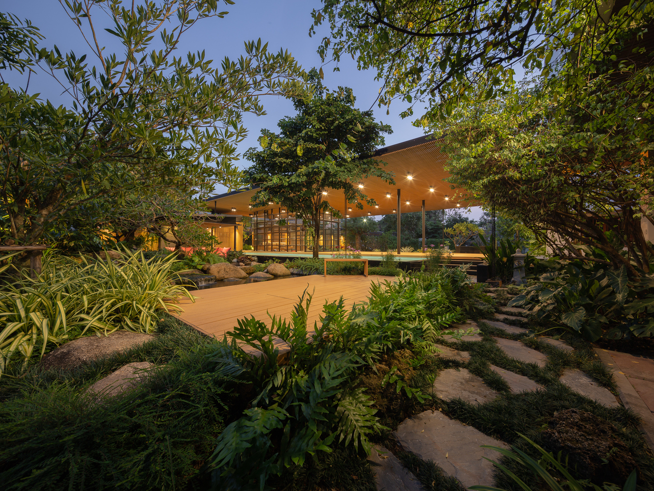 泰国Baan Nonthaburi住宅扩建-17