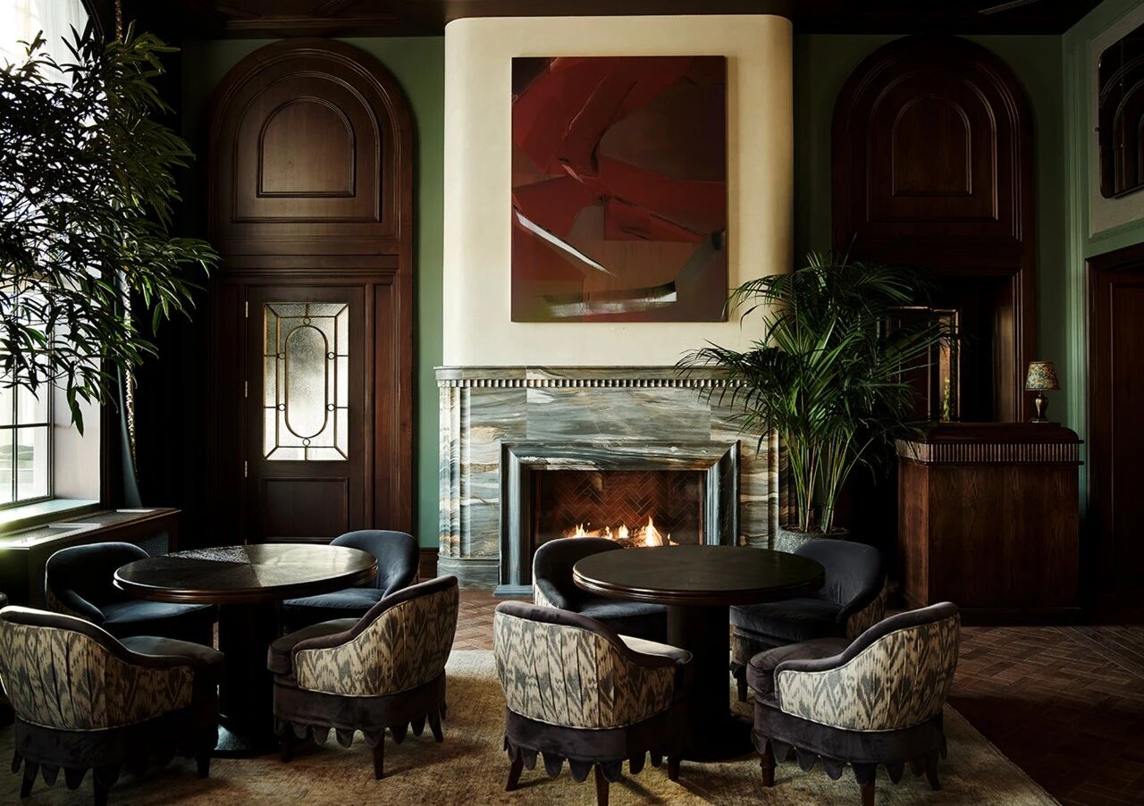 华盛顿特区内兹俱乐部丨美国华盛顿丨建筑设计为Stonehill Taylor,室内由两方联合呈现-8