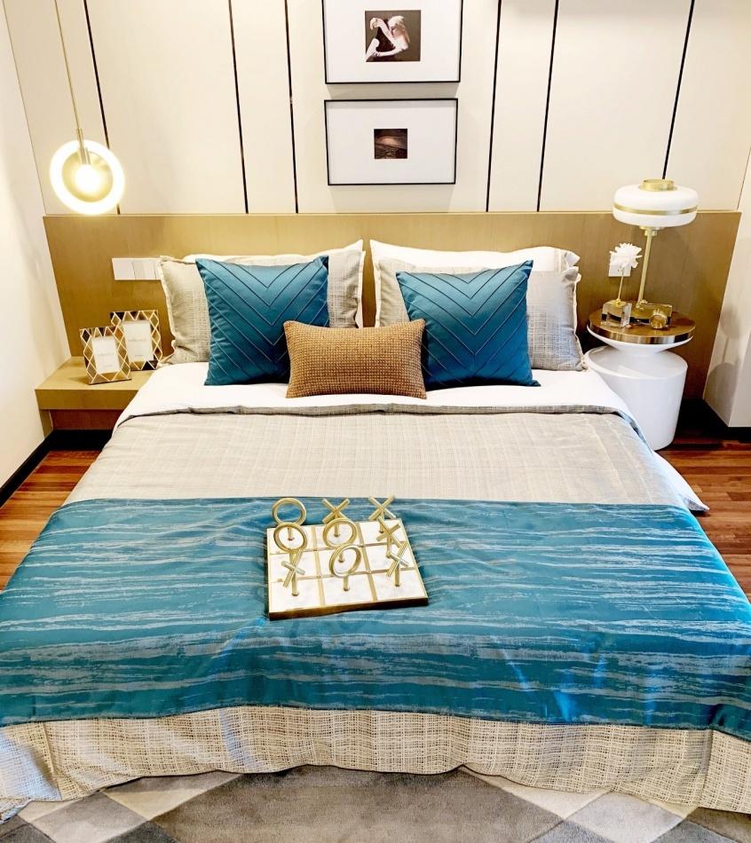 汤逊湖畔欧亚达云庭轻奢 LOFT,小空间大设计-25