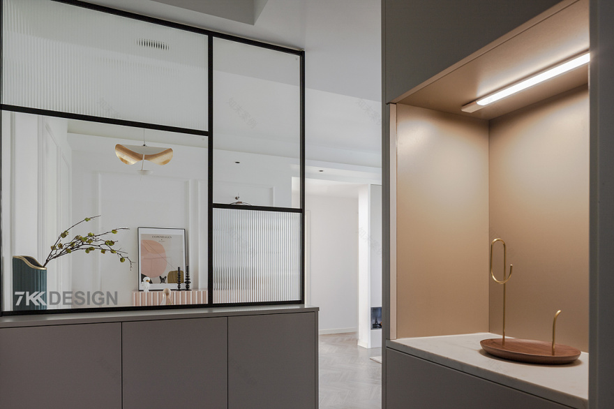 7kkdesign | 90㎡北欧风,轻奢优雅,甜美温馨,唤醒你的少女心-30