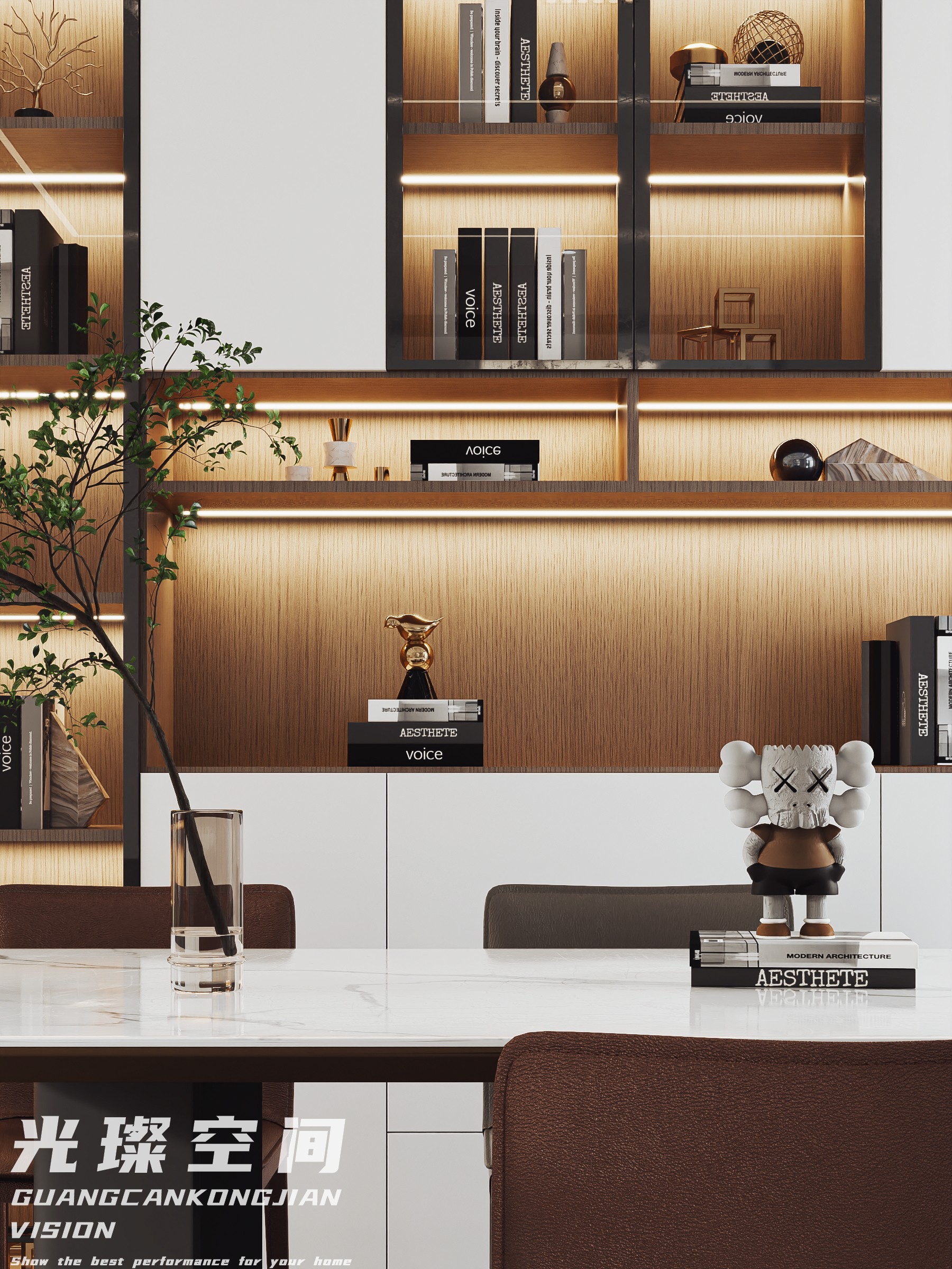 光璨空间 · 现代轻奢客餐厅-5