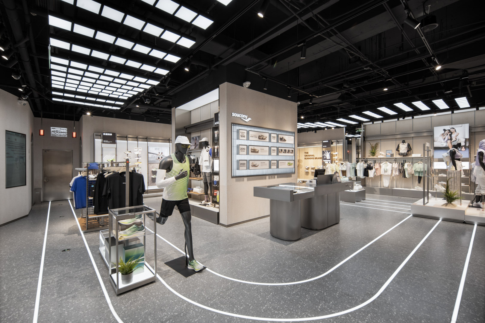 Saucony 新门店开业设计-41