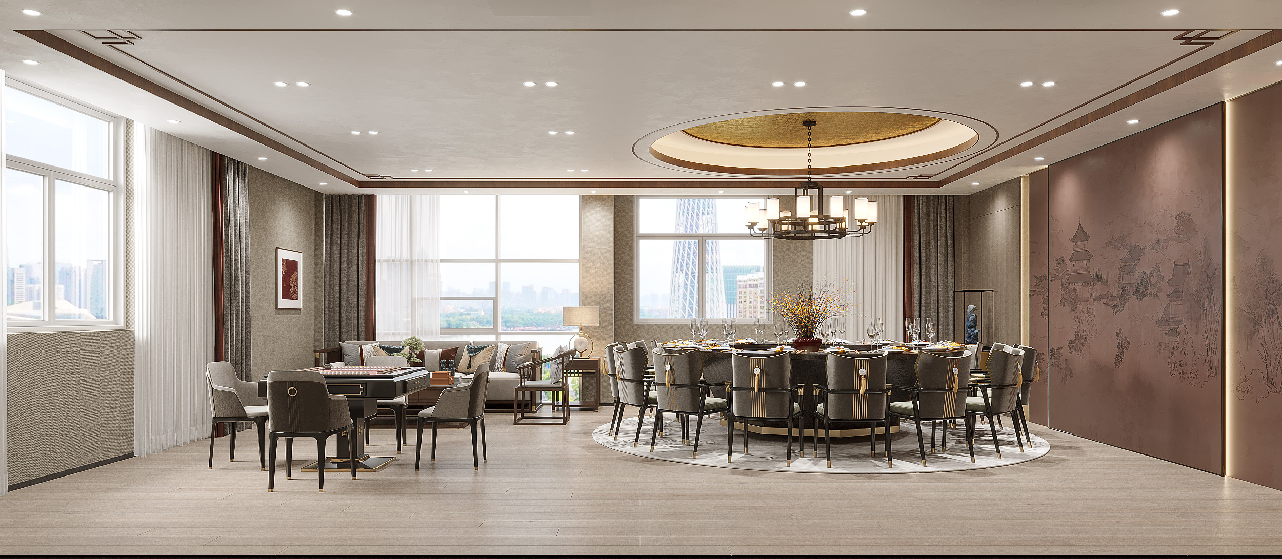 室内效果图表现2023年一部分项目-61