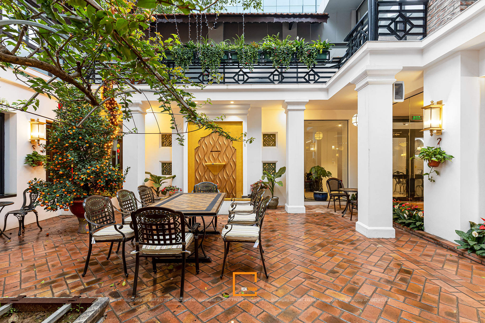 Mộc An Coffee & Tea 咖啡馆设计丨越南河内丨Kendesign-20