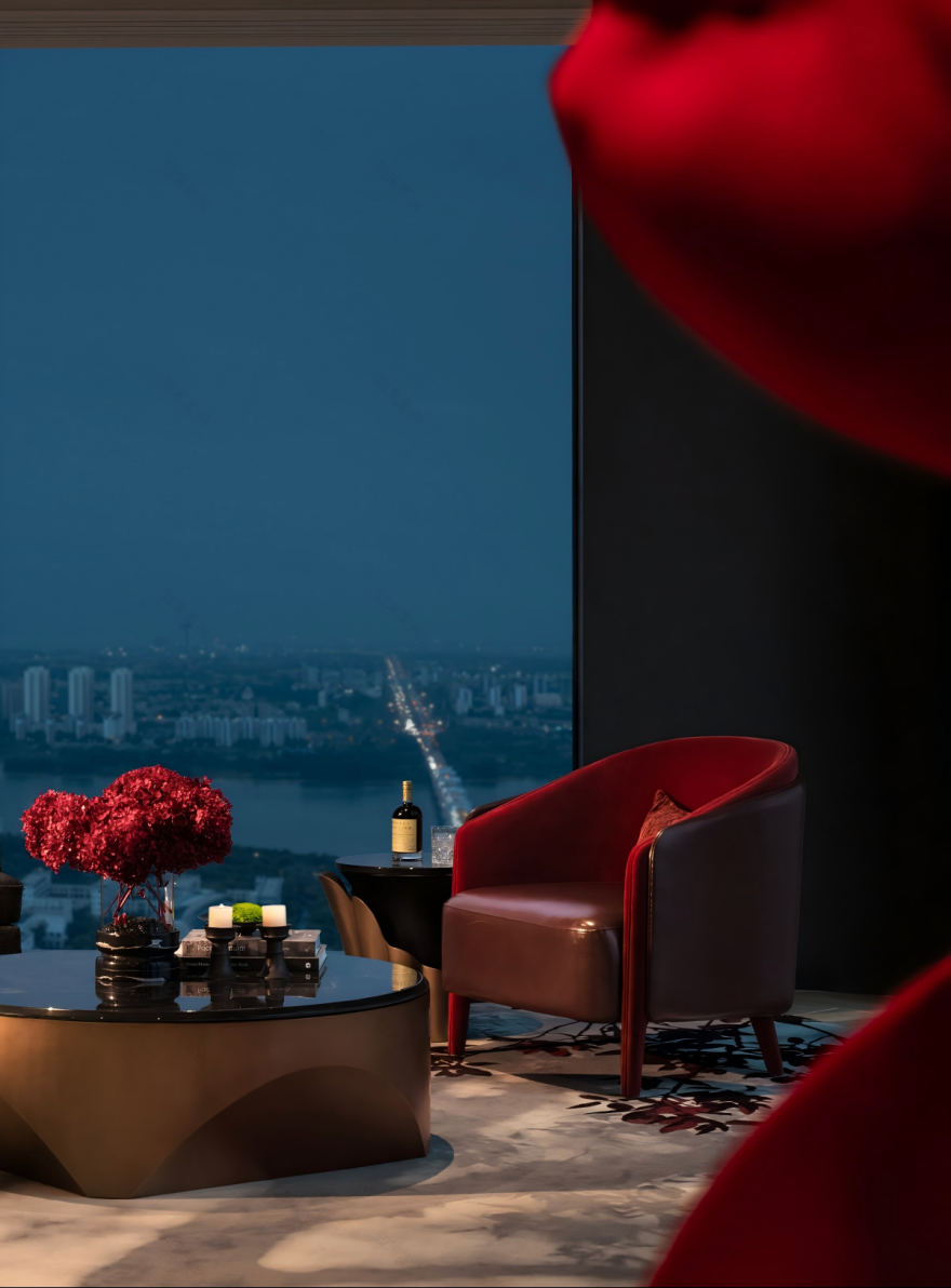 海口中交国际中心云端会客厅丨中国海口丨CAC京典设计-9