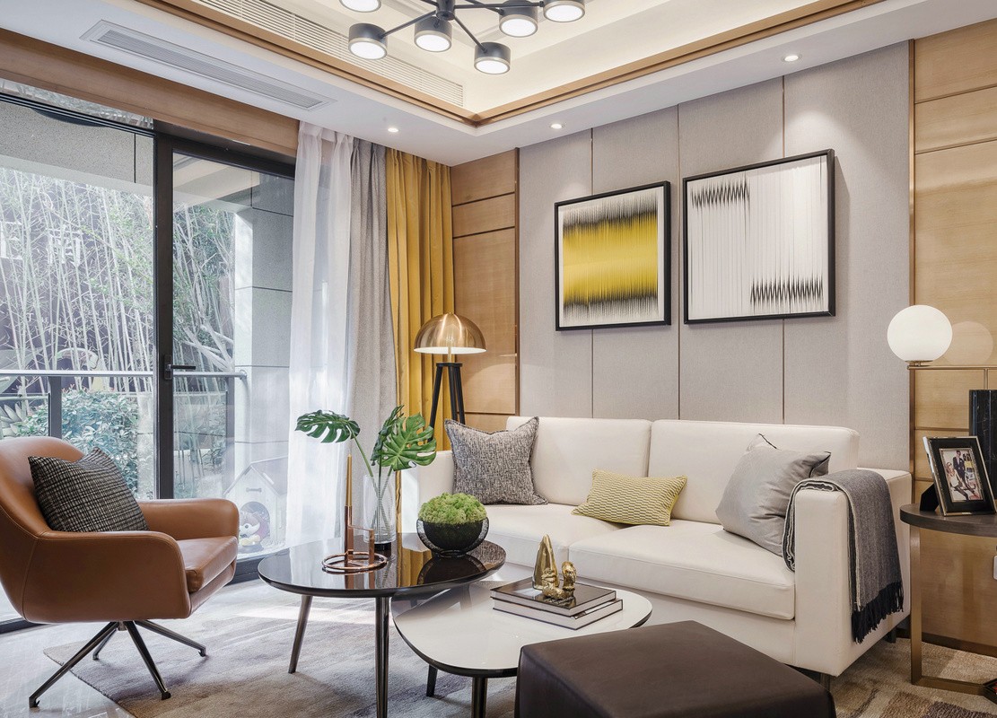 重庆88㎡现代风样板房  于计设计-5