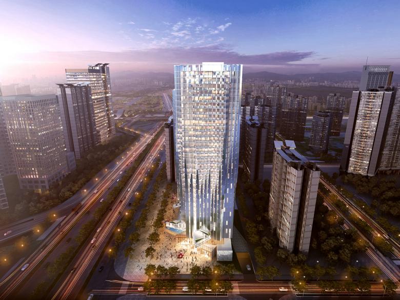 KansaTai 住宅塔楼丨中国深圳丨Brooks + Scarpa Architects-0