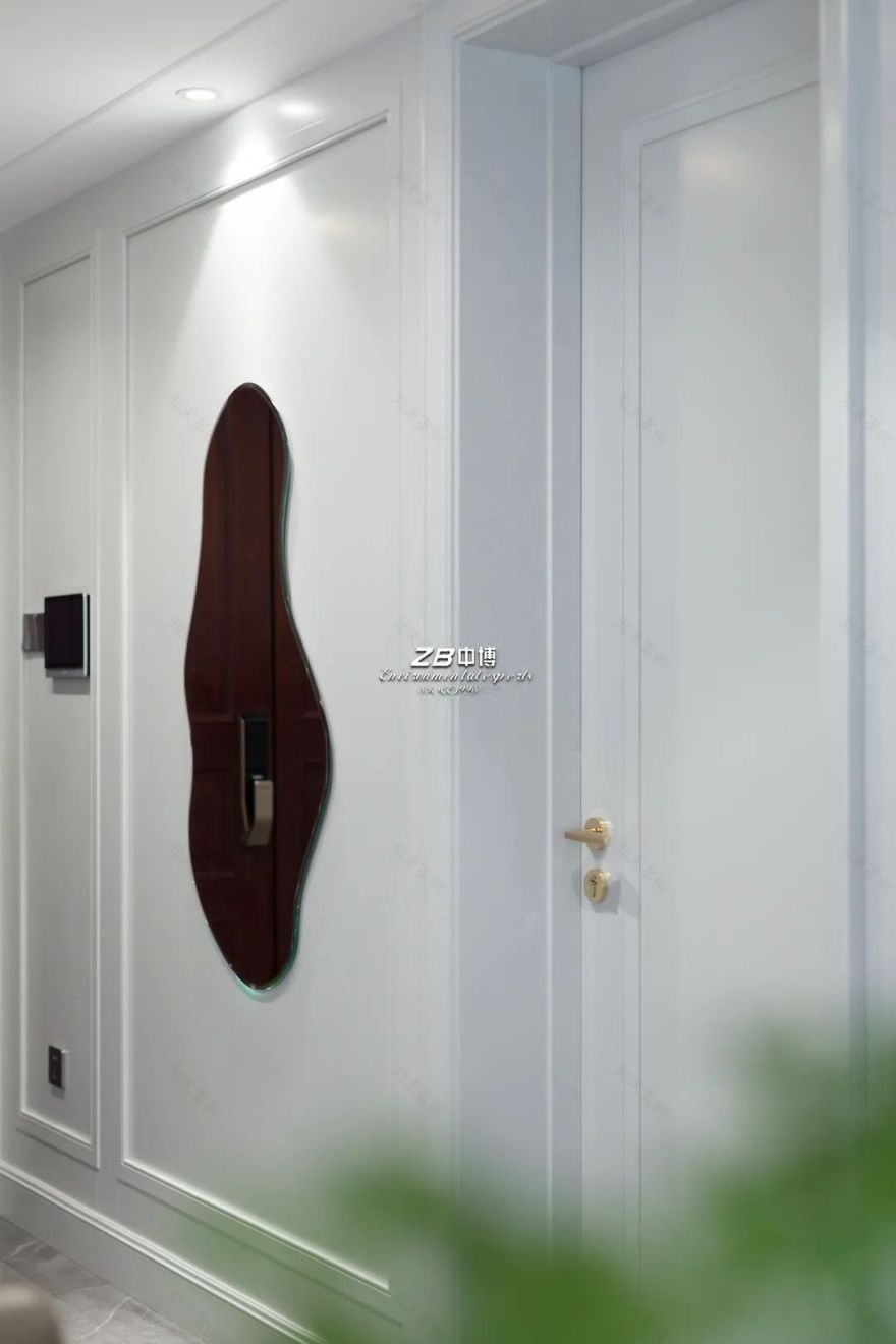 ZB design | 同事115平超有质感的轻奢风,效果好到没朋友!-17