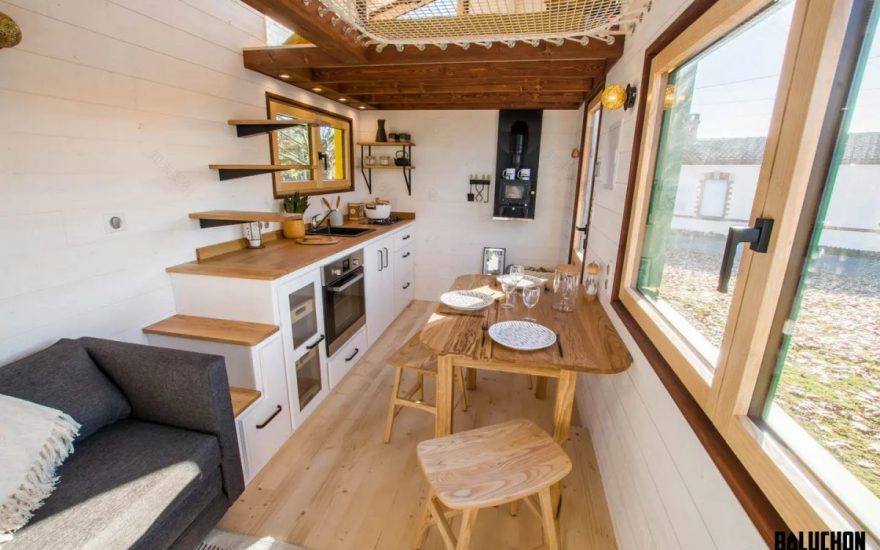 Planedennig迷你移动房屋丨法国丨法国Baluchon公司-11