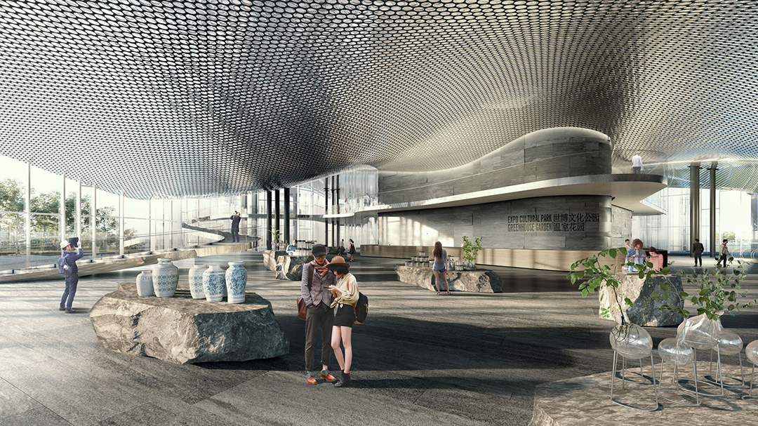 上海世博文化公园温室花园丨中国上海-46