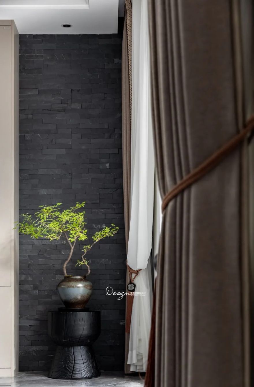 云康园简约中式设计丨紫苹果装饰集团-89