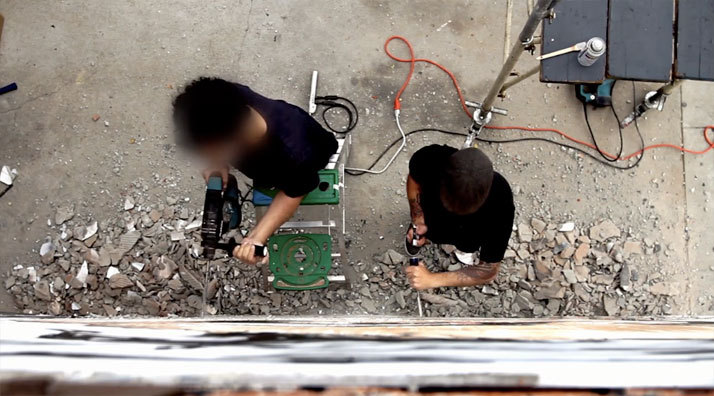 Deconstructed Wall Art by Alexandre Farto, aka VHILS-10