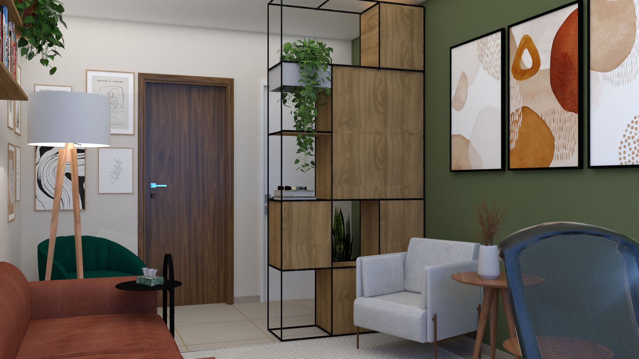 室内设计项目 · 心理学诊室-10