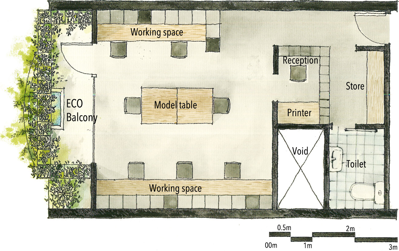 Wake space up! 城市生态阳台，越南 / Farming Architects-42