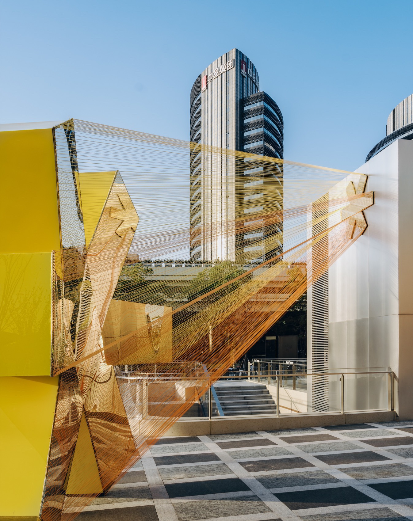 旋膜廊桥和六角金星丨中国上海丨众建筑（旋膜廊桥）,众建筑&友谊万岁（六角金星）-62