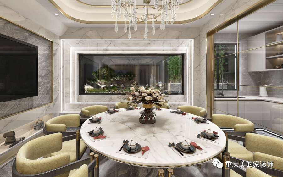 珠江城爱丽舍 300㎡法式轻奢雅居,演绎精致华丽生活-47