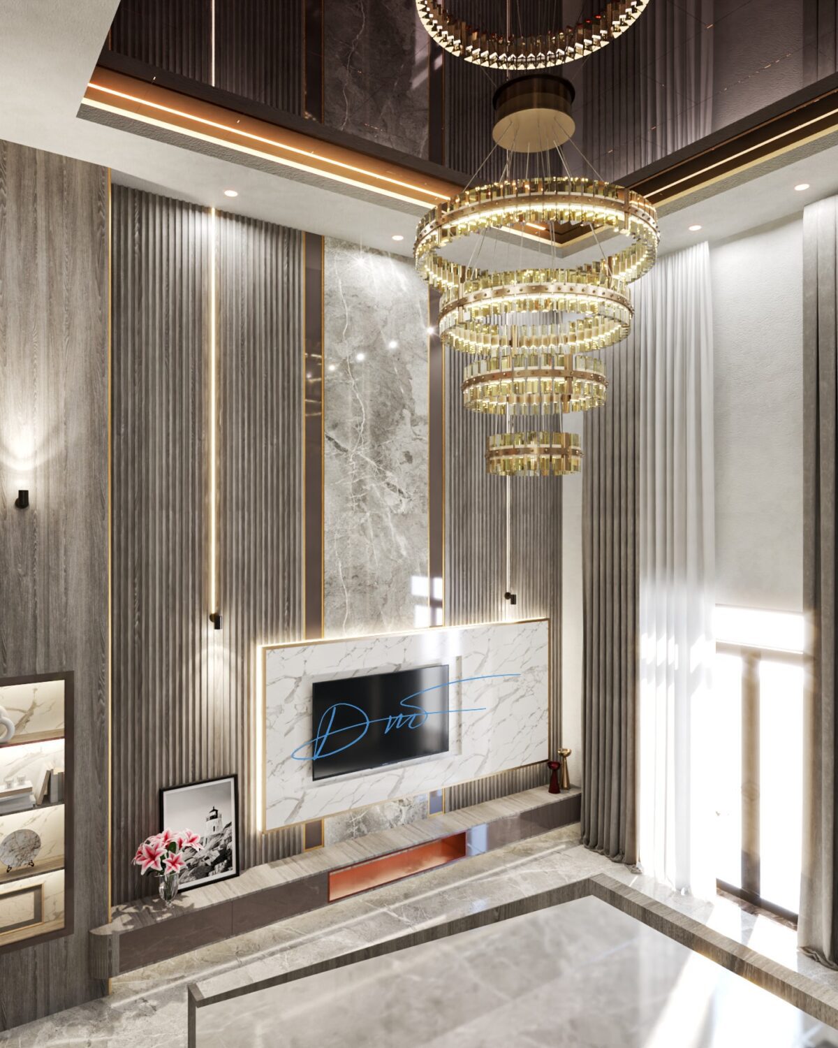 SketchUp房屋室内模型丨Hoang Viet Duc-3