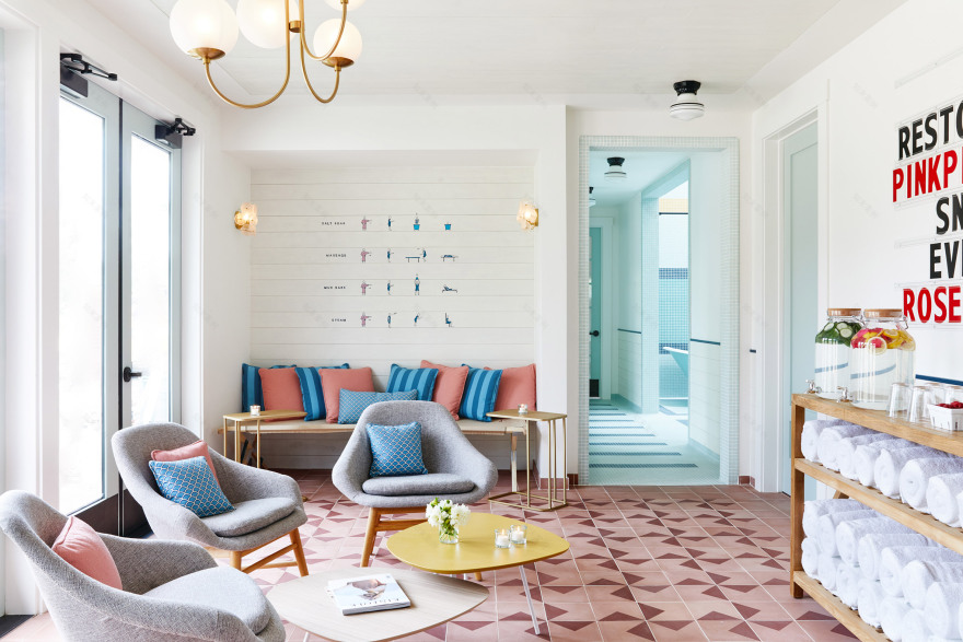 AvroKO's interiors for Calistoga Motor Lodge and Spa look like "a fictitious Wes Anderson film"-12