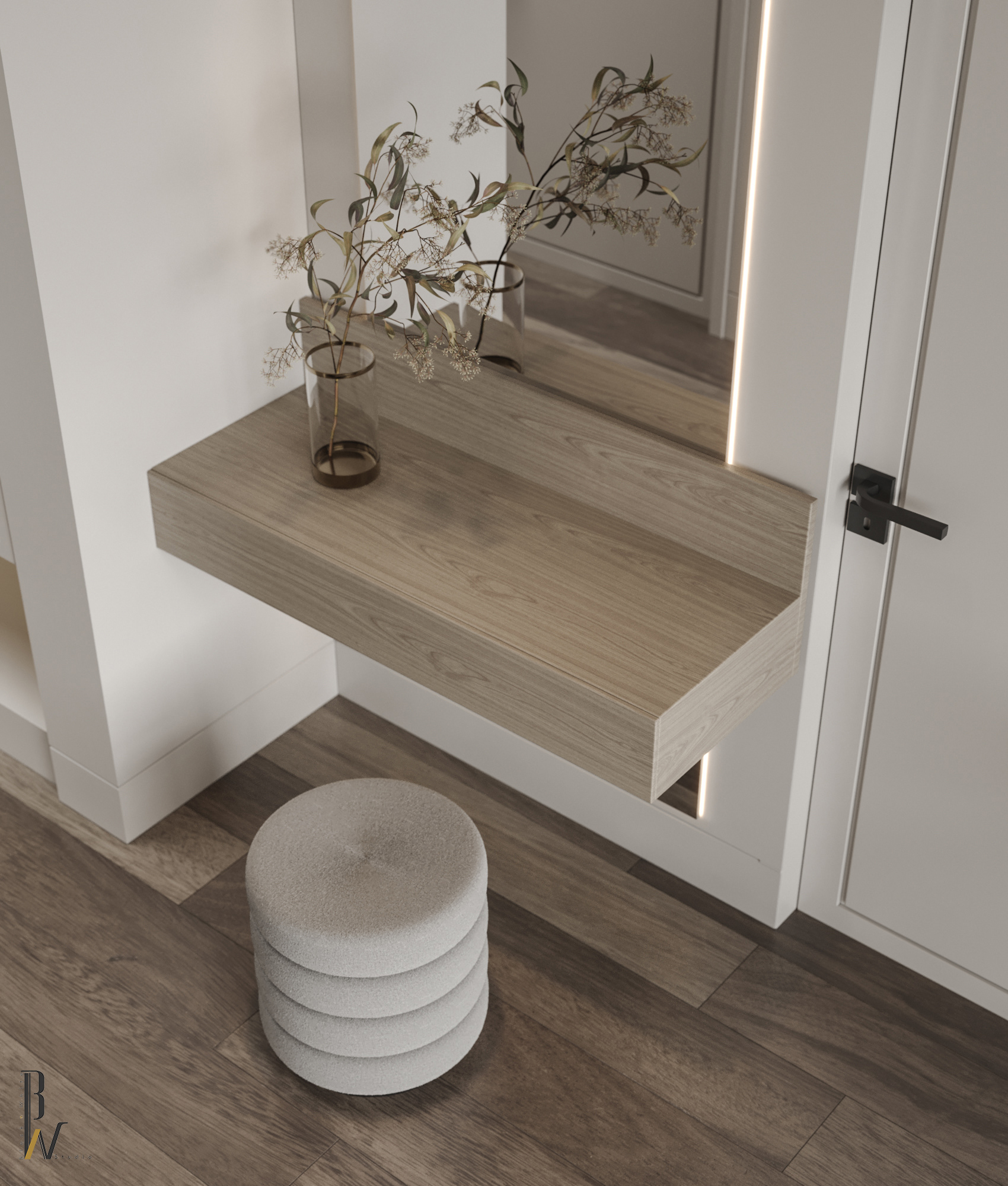 卧室设计丨Black N White-21