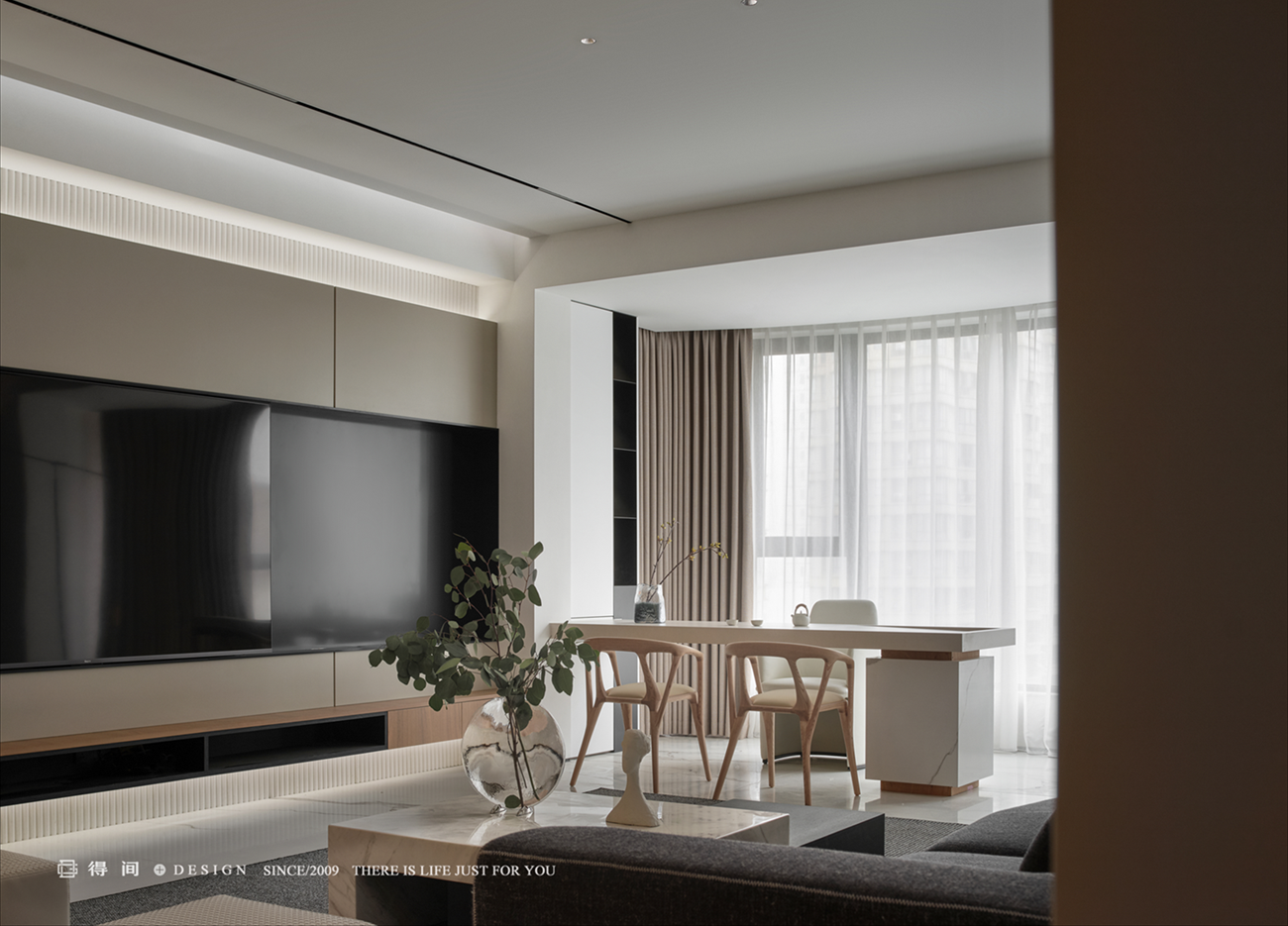 双餐厅原木住宅设计丨中国仙桃丨得间设计-17
