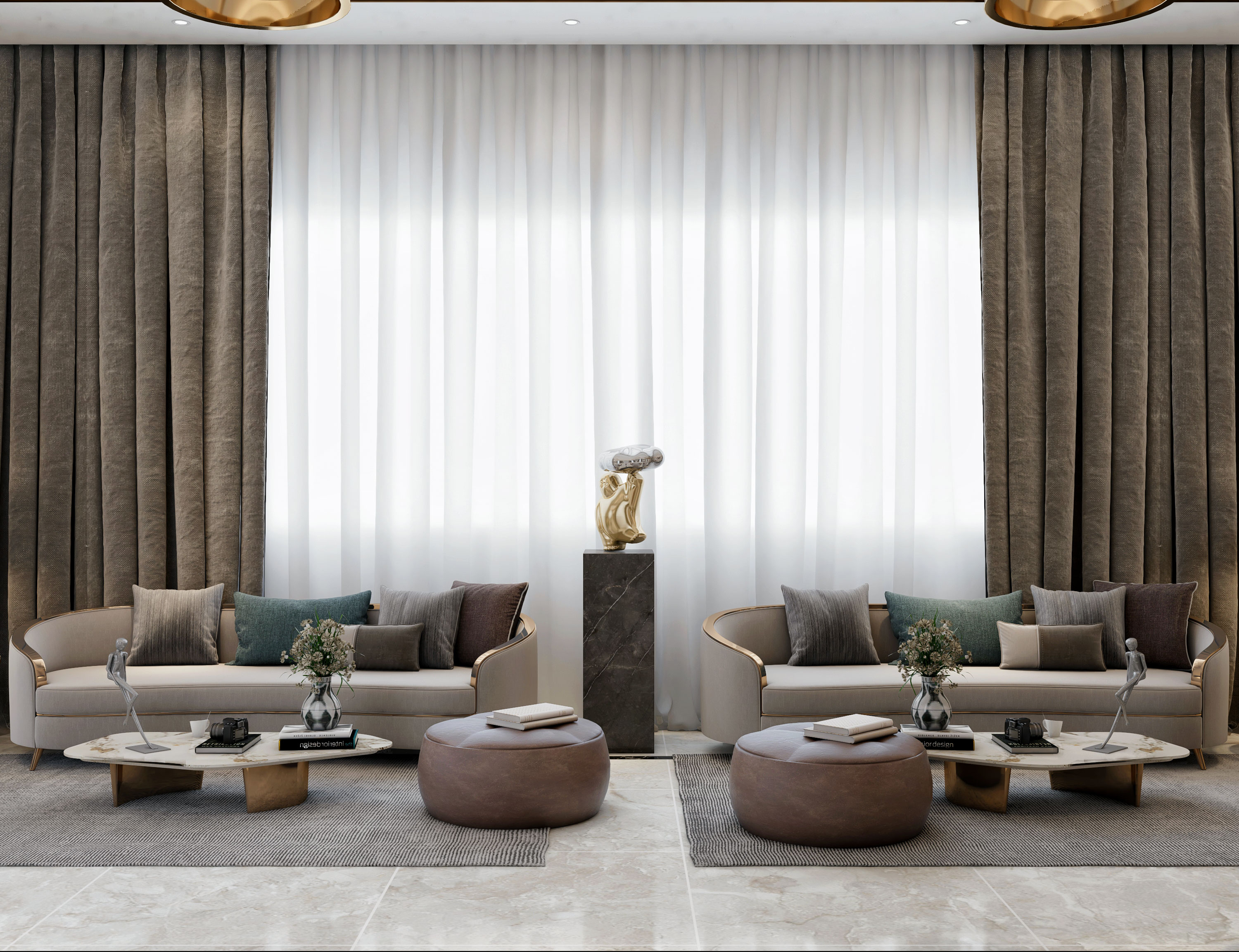 modern seating with kitchenette-1