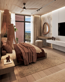 African modern interior design