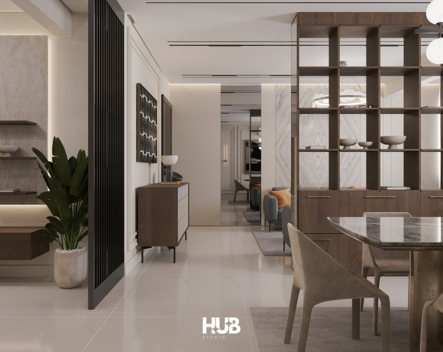 MODERN MINIMALISM APARTMENT(现代简约公寓)丨埃及丨STUDIO HUB-9