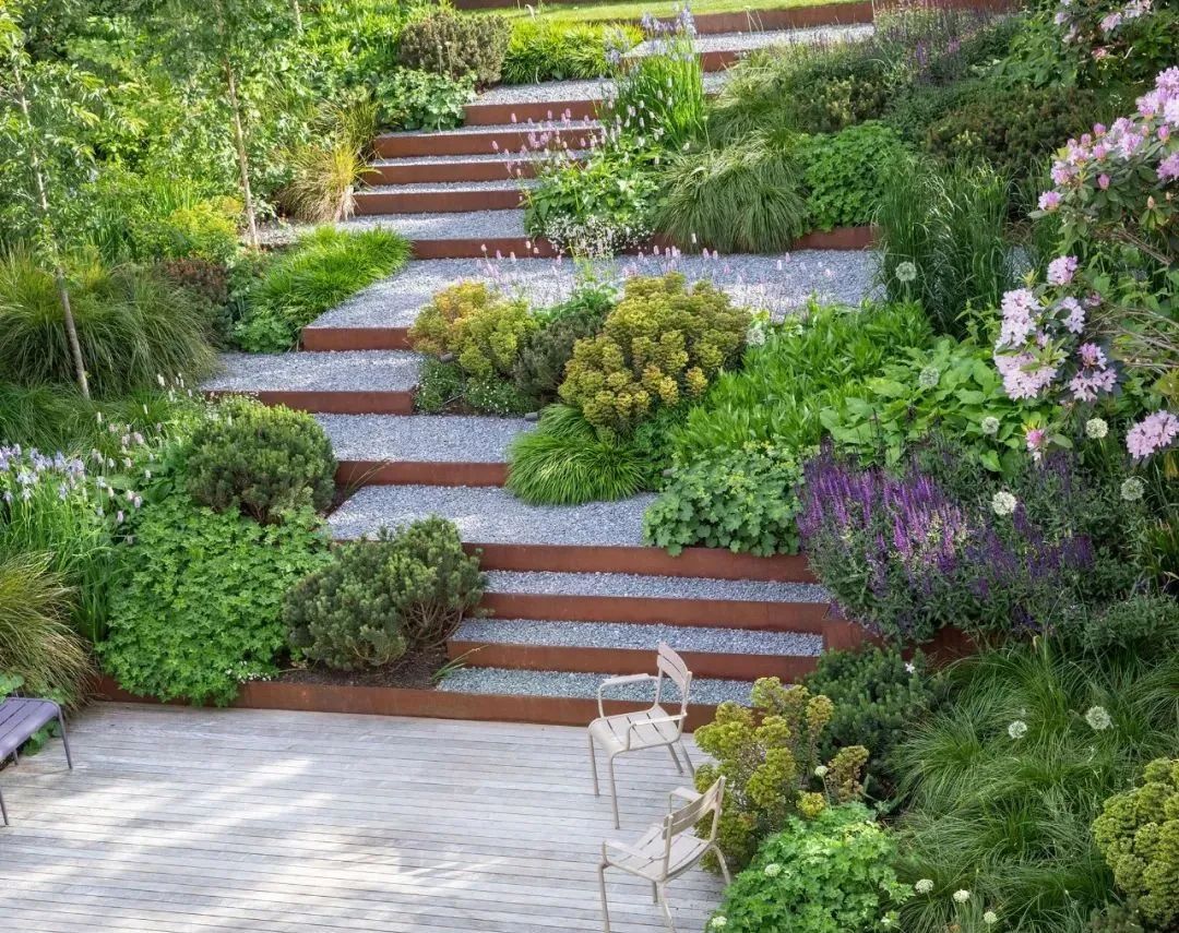 花园楼梯设计-11