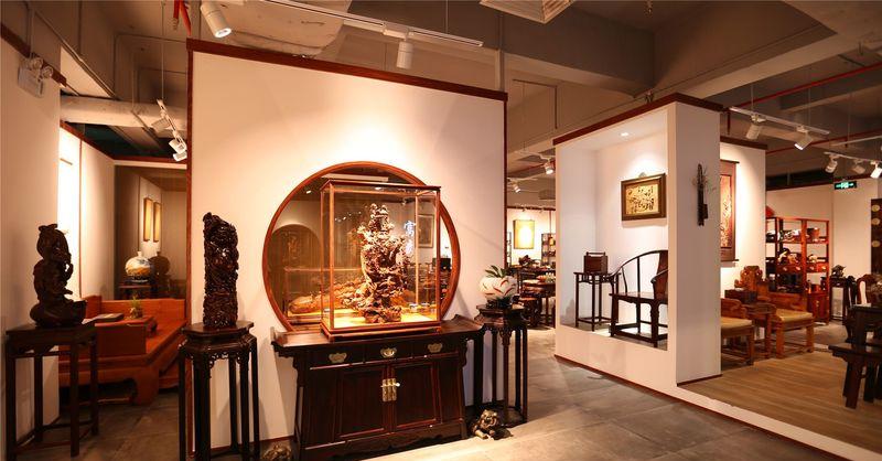 龙熙堂红木艺术展厅 | 传统元素烘托中式家具艺术-18
