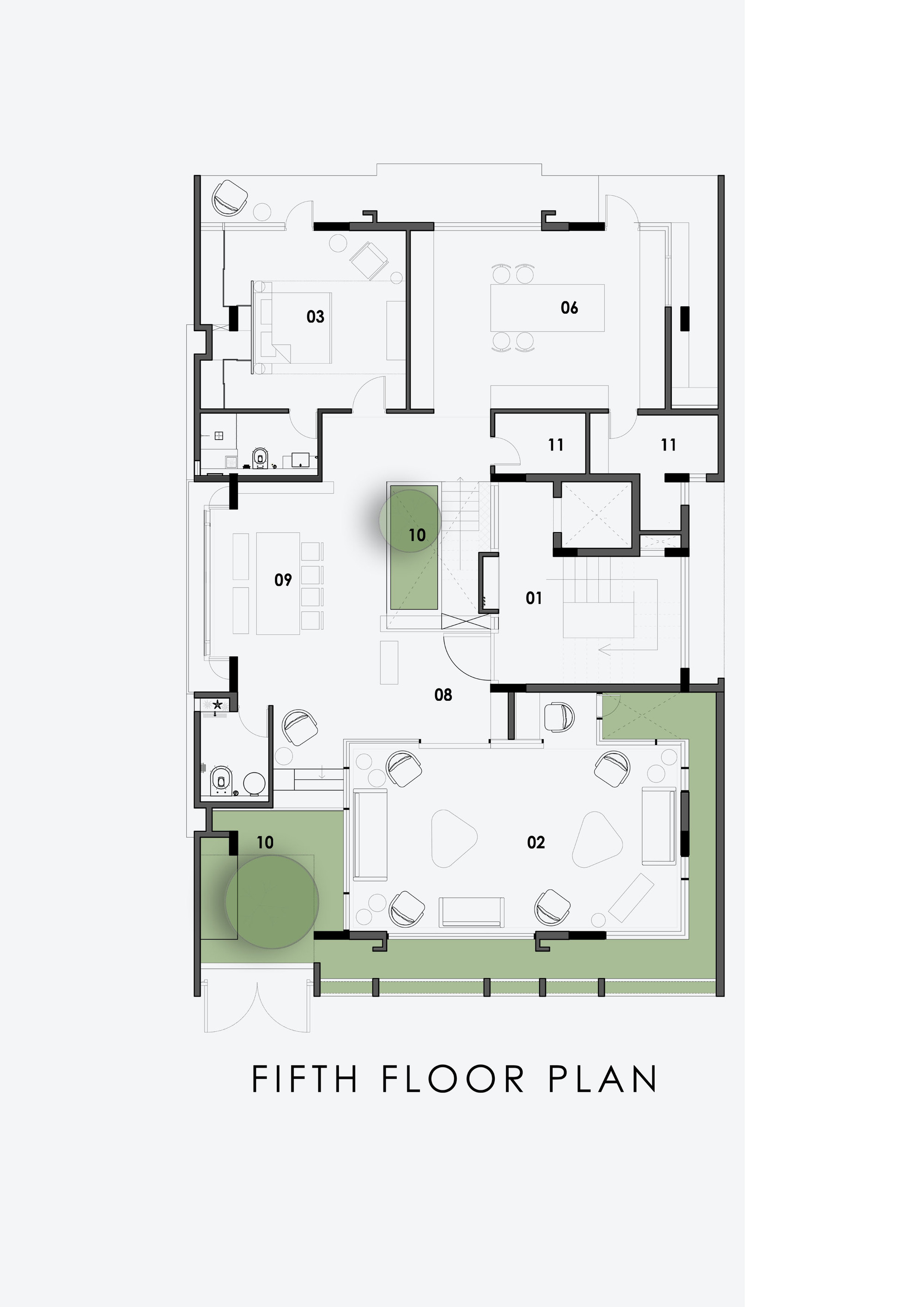 戴维斯路公寓丨印度班加罗尔丨DS2 Architecture-19