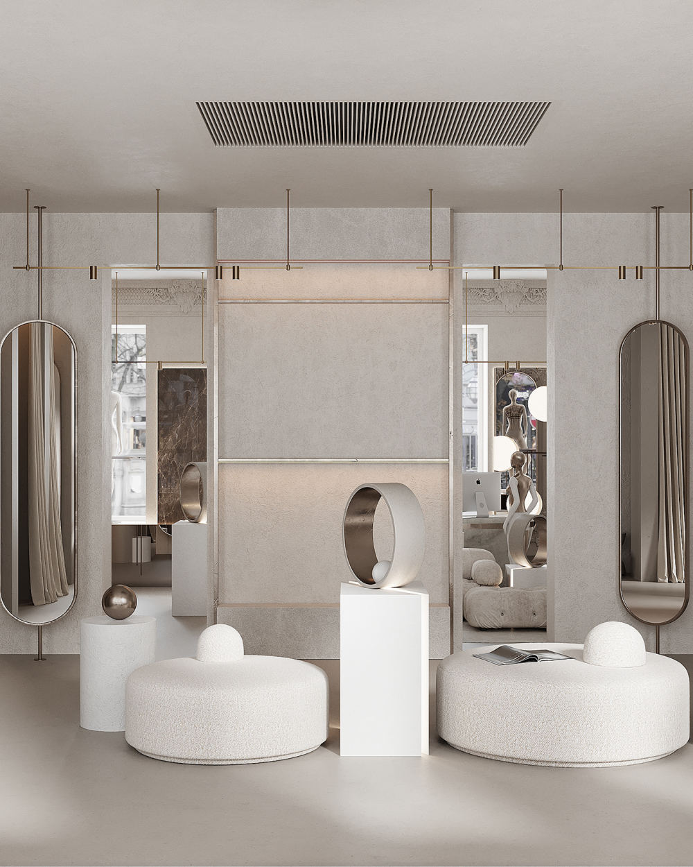 极简主义办公室秀场丨Alina Larionova-11