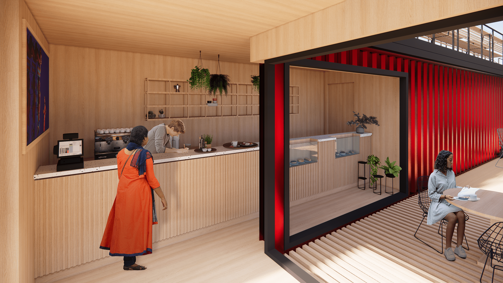 Pune Sharing 集装箱工作室建筑设计竞赛丨印度-7