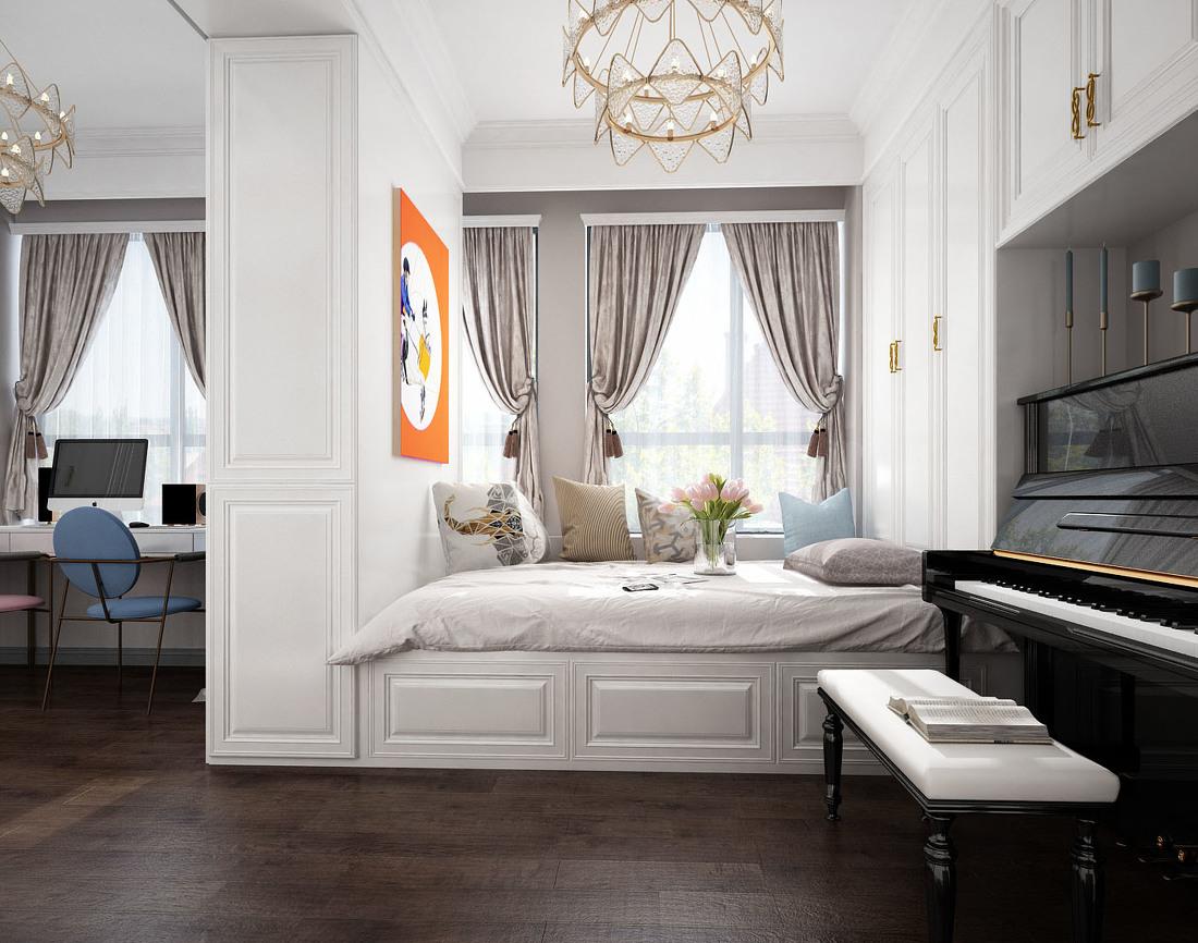 
尚晓明丨云端点墨设计 -180平层/午后红茶 -18