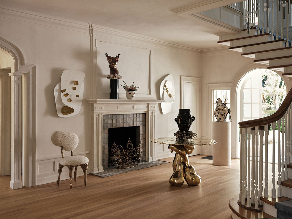 洛杉矶著名别墅 | 古典与现代艺术的完美融合-11