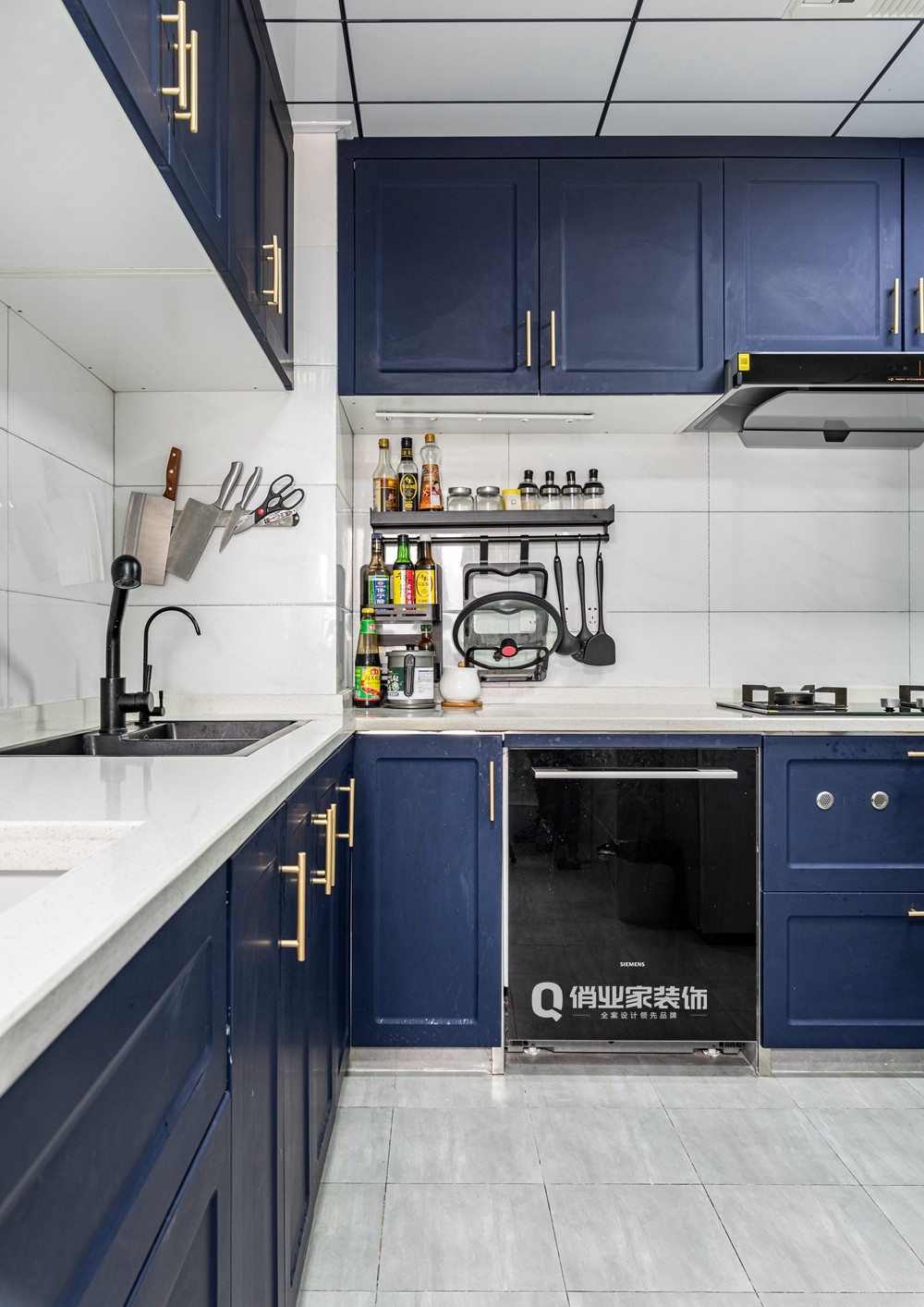 重庆融创滨江壹号3房美式风格-6