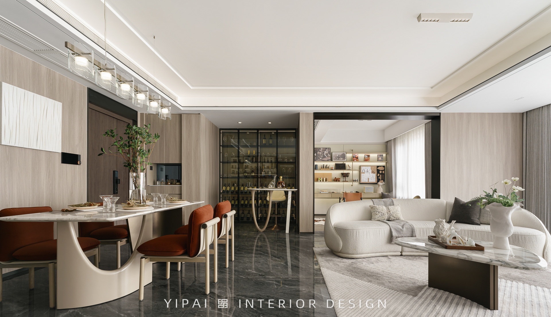 人居国贸·林语上城样板间软装设计丨中国成都丨深圳市伊派室内设计有限公司-7